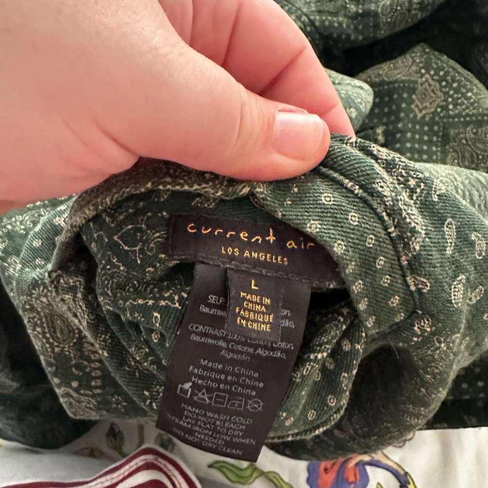current air Bobbie Reversible Quilted Denim Jacket - Picture 5 of 5